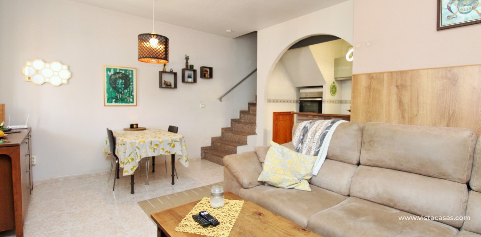 2 Bedroom South-Facing Townhouse For Sale in El Salado Torrevieja lounge 2