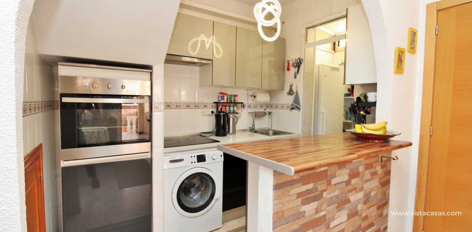 2 Bedroom South-Facing Townhouse For Sale in El Salado Torrevieja kitchen
