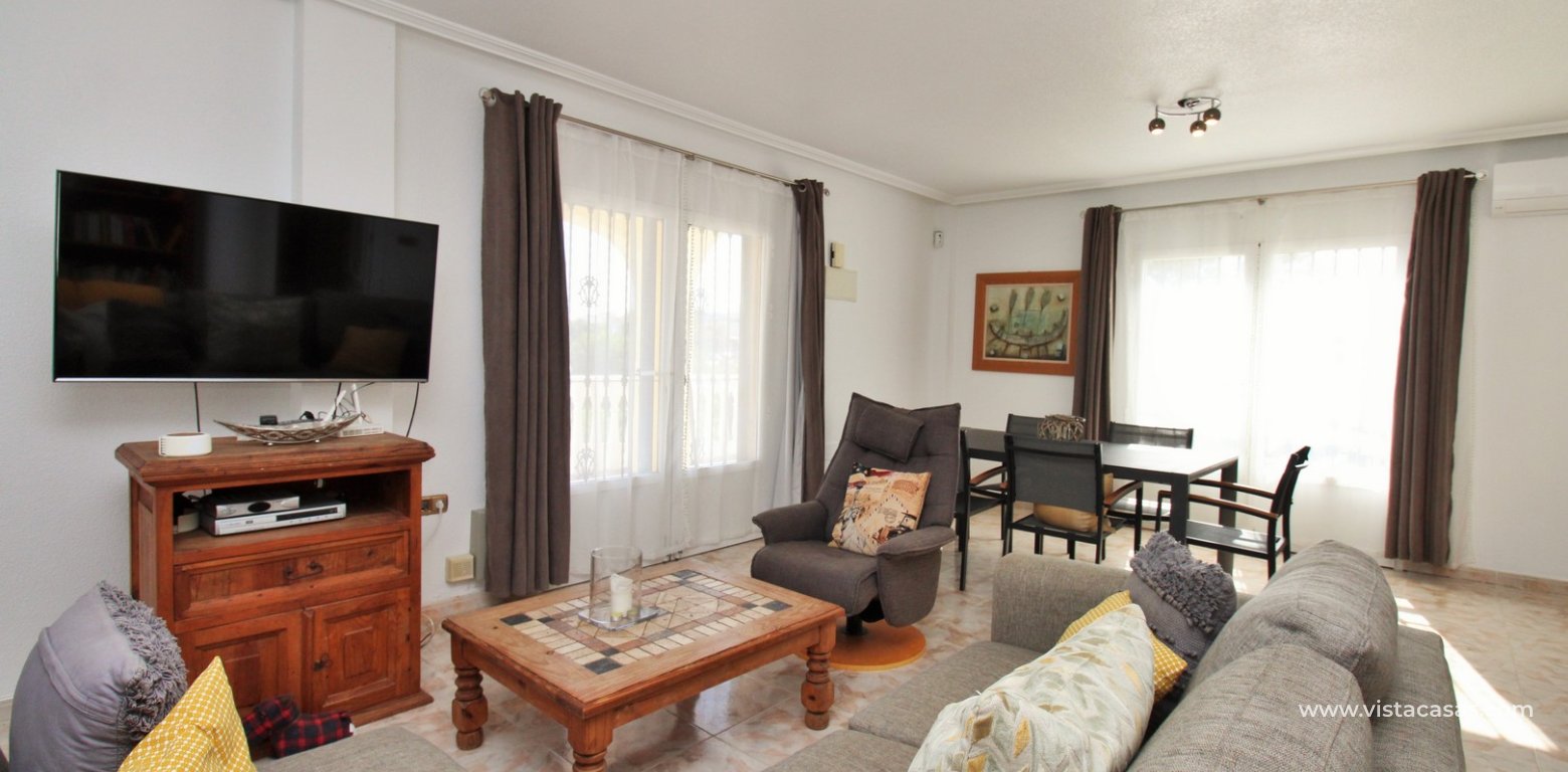 4-Bed Villa with Sea Views & Basement For Sale in Playa Flamenca lounge 2