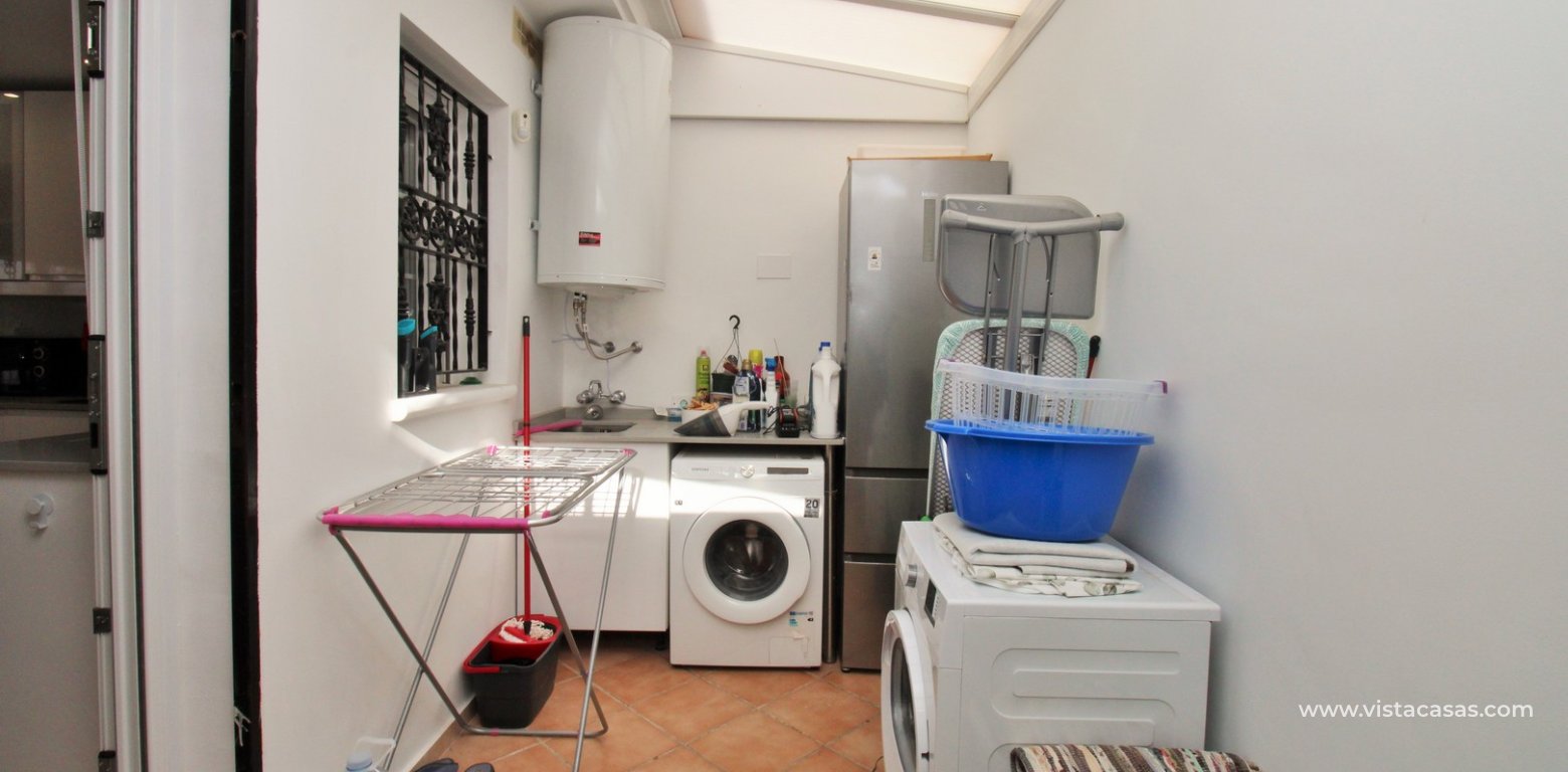 3 Bed Villa with Private Pool in Costa Flamenca Golf Los Dolses utility room
