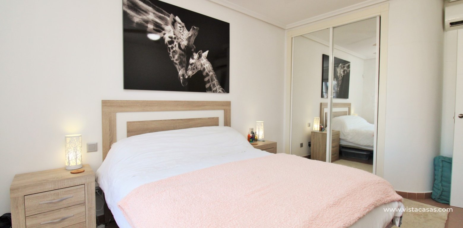 3 Bed Villa with Private Pool in Costa Flamenca Golf Los Dolses master bedroom fitted wardrobes