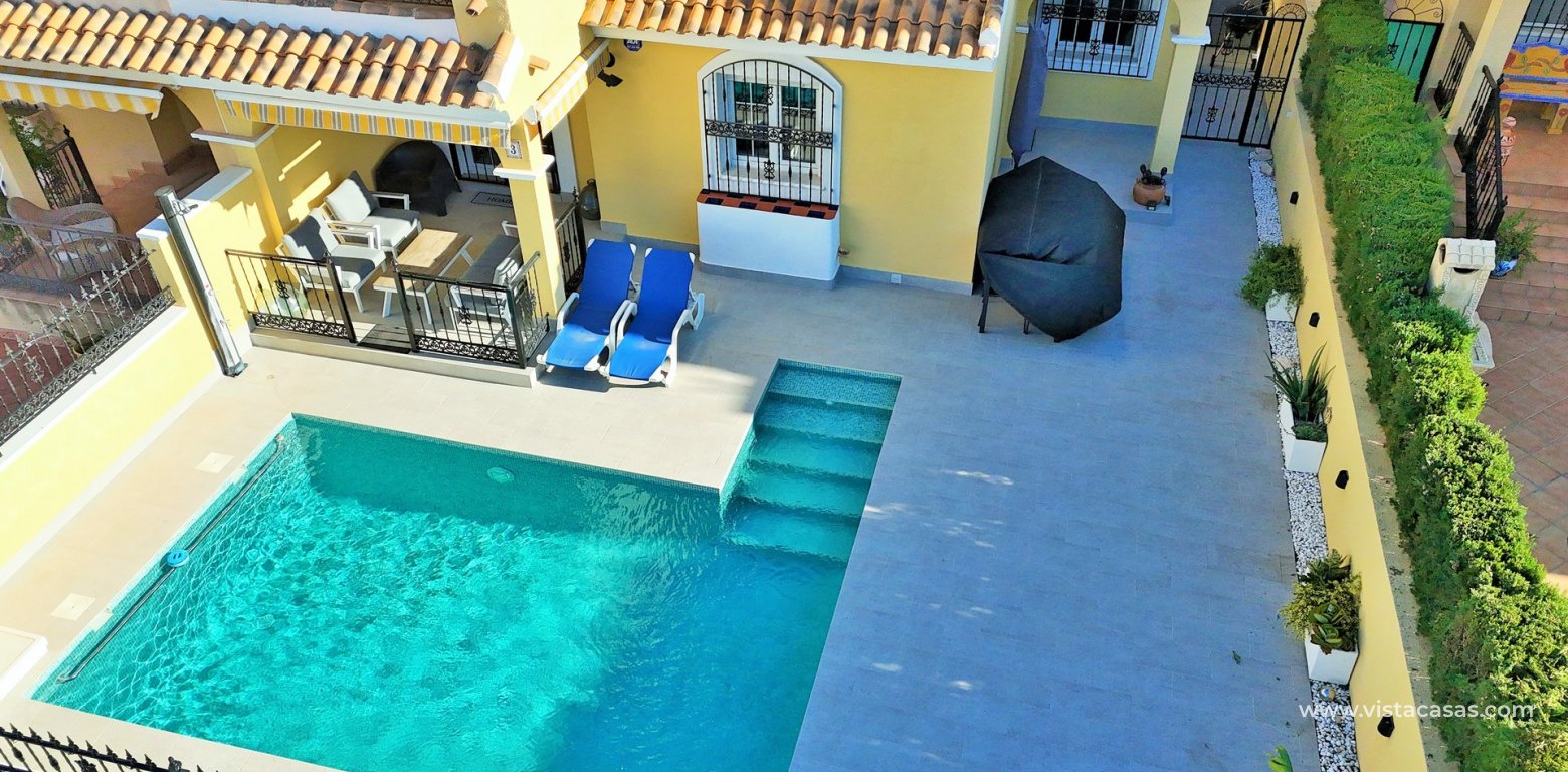 3 Bed Villa with Private Pool in Costa Flamenca Golf Los Dolses modern pool