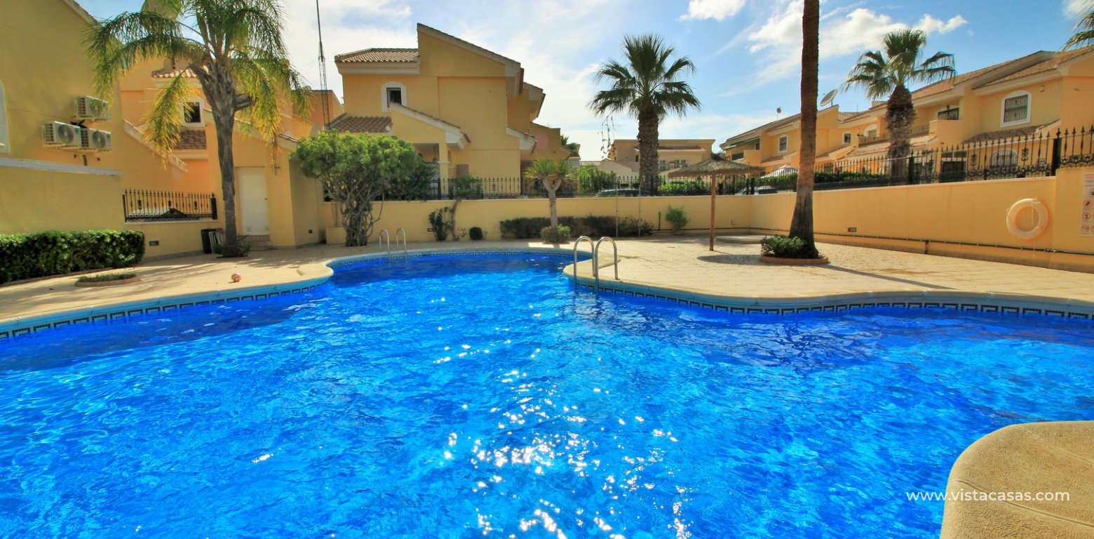 3 Bed Villa with Private Pool in Costa Flamenca Golf Los Dolses communal pool 2
