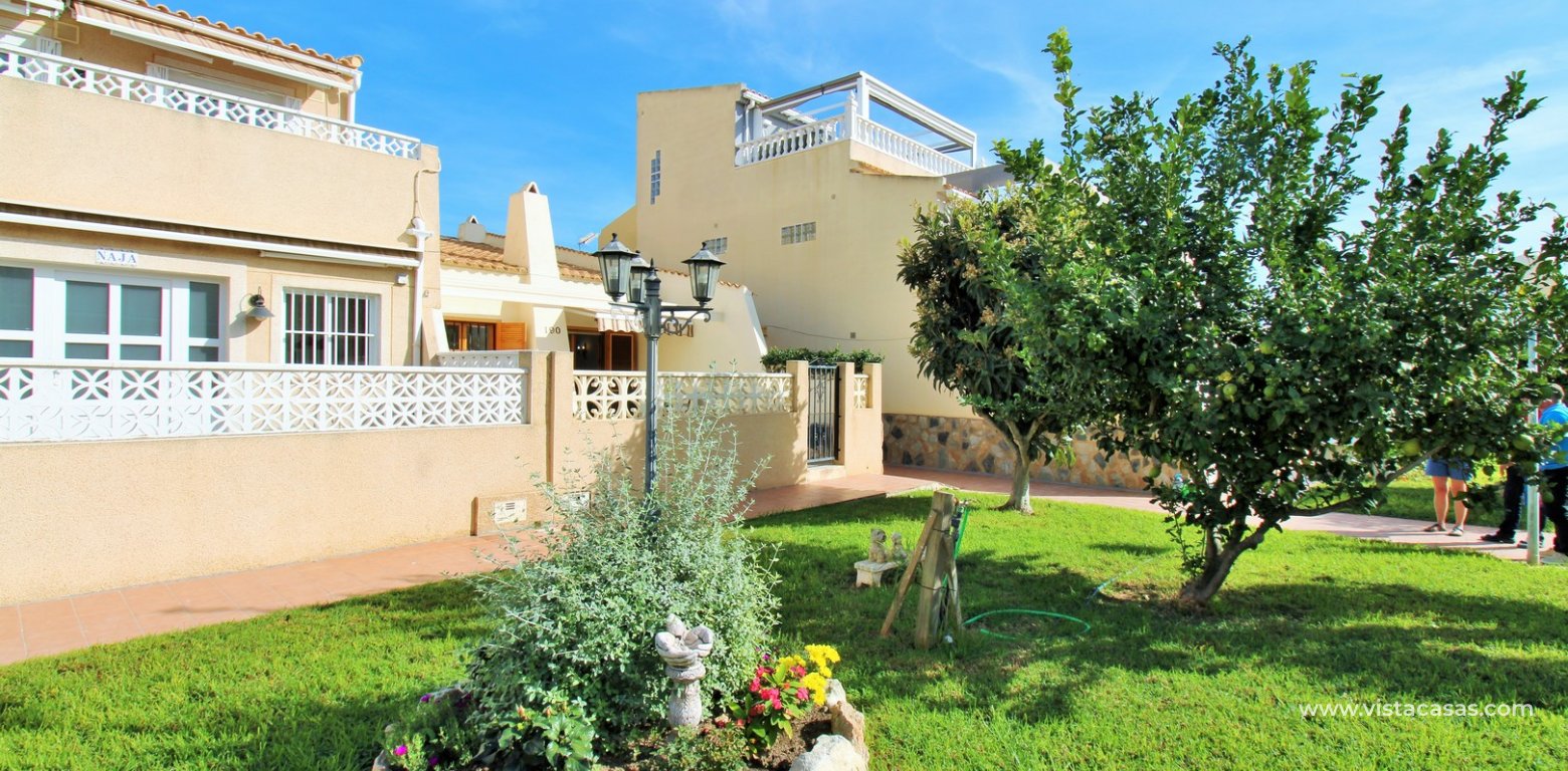 Bungalow with Sunny Terrace for Sale in La Chismosa communal gardens