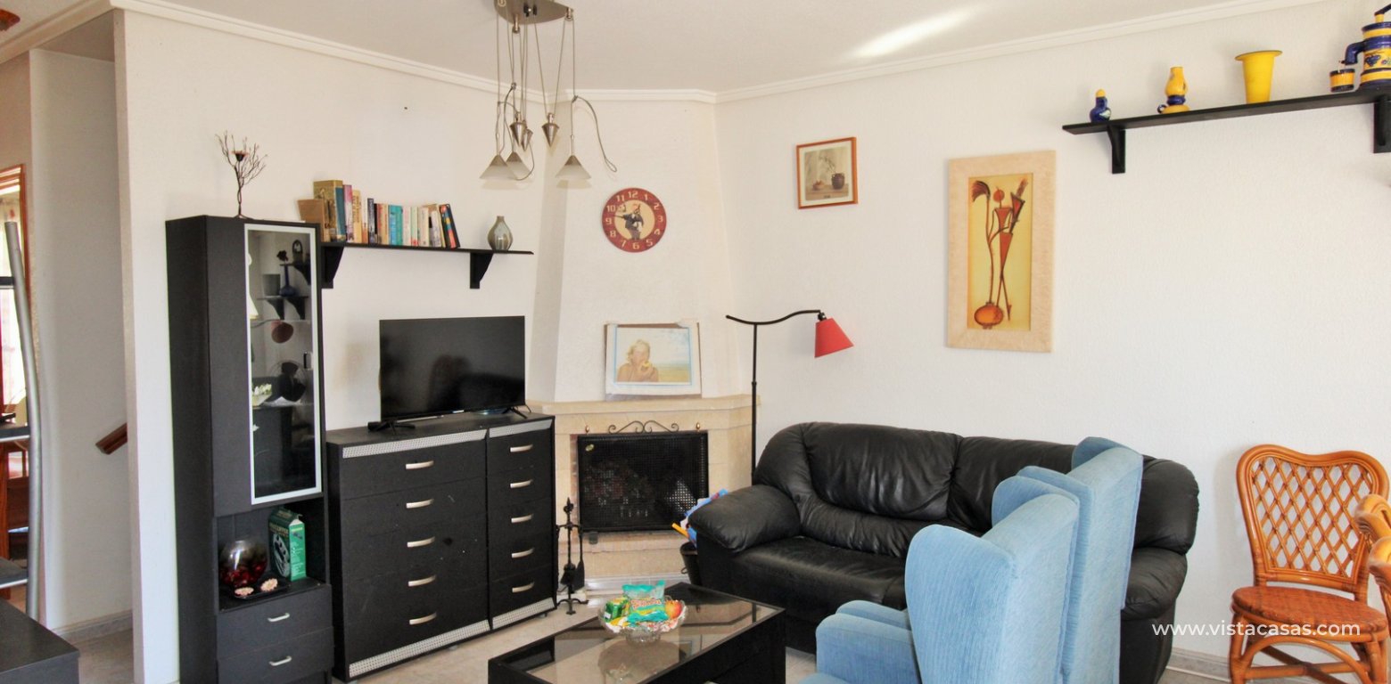 3 Bed Townhouse For Sale with Underbuild Villamartin living room