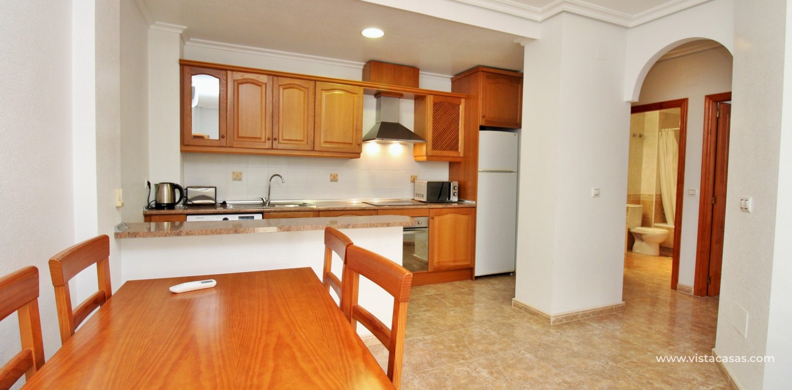 Beachside 2 Bed Apartment in Playa Marina 2 Cabo Roig dining area