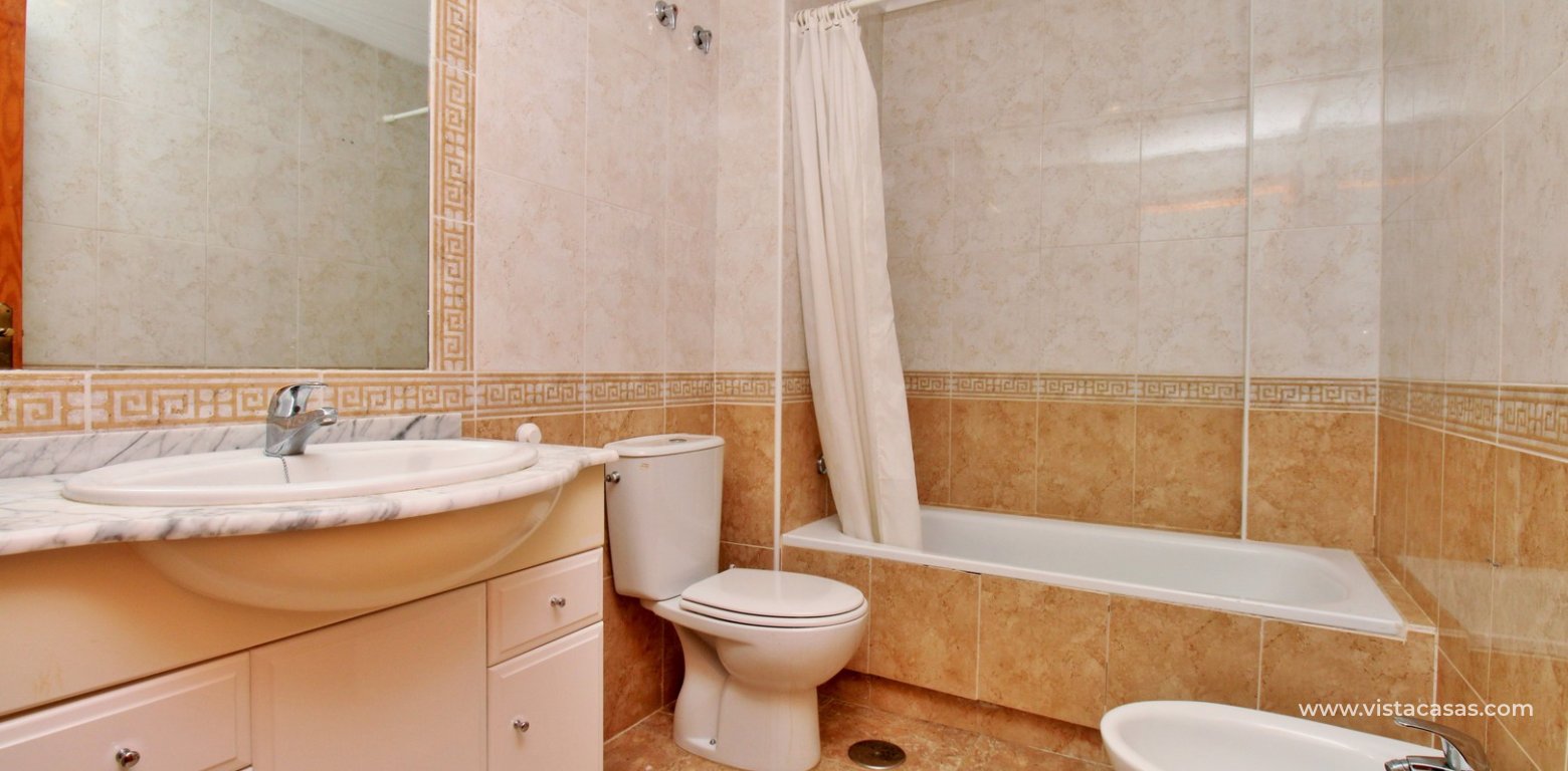 Beachside 2 Bed Apartment in Playa Marina 2 Cabo Roig bathroom