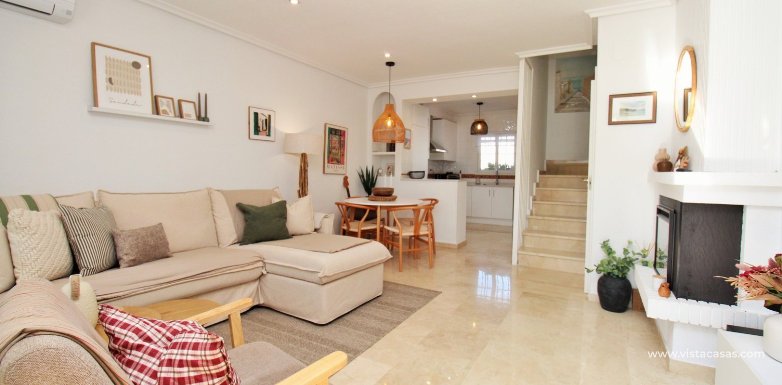 Sofia Townhouse with Sea & Pool Views For Sale in Las Violetas lounge