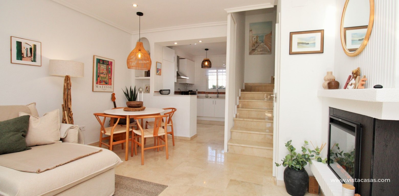 Sofia Townhouse with Sea & Pool Views For Sale in Las Violetas lounge 3