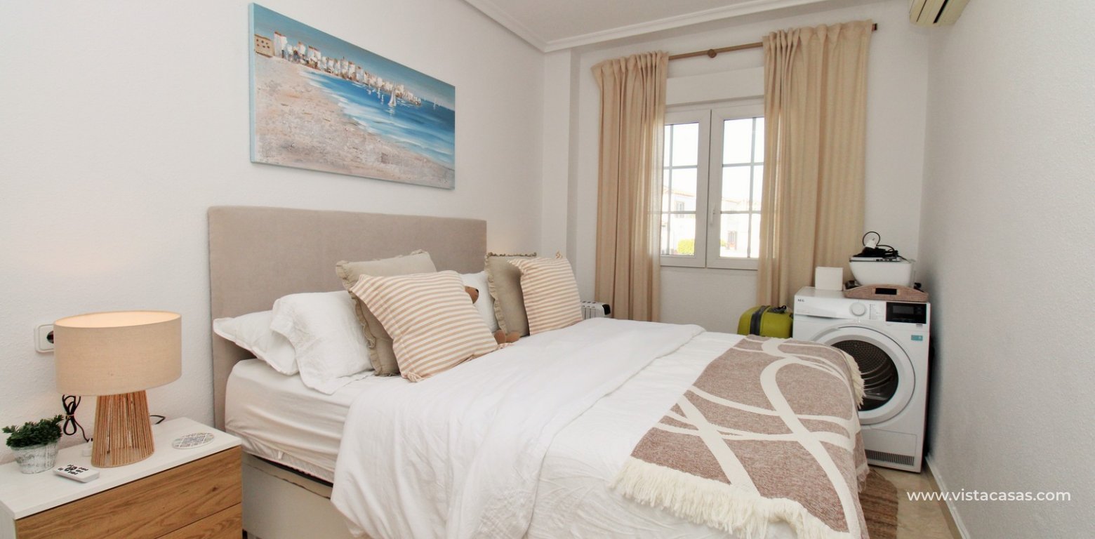 Sofia Townhouse with Sea & Pool Views For Sale in Las Violetas double bedroom