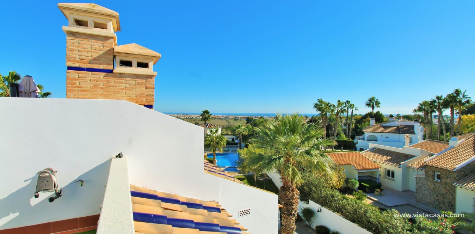 Sofia Townhouse with Sea & Pool Views For Sale in Las Violetas solarium sea views