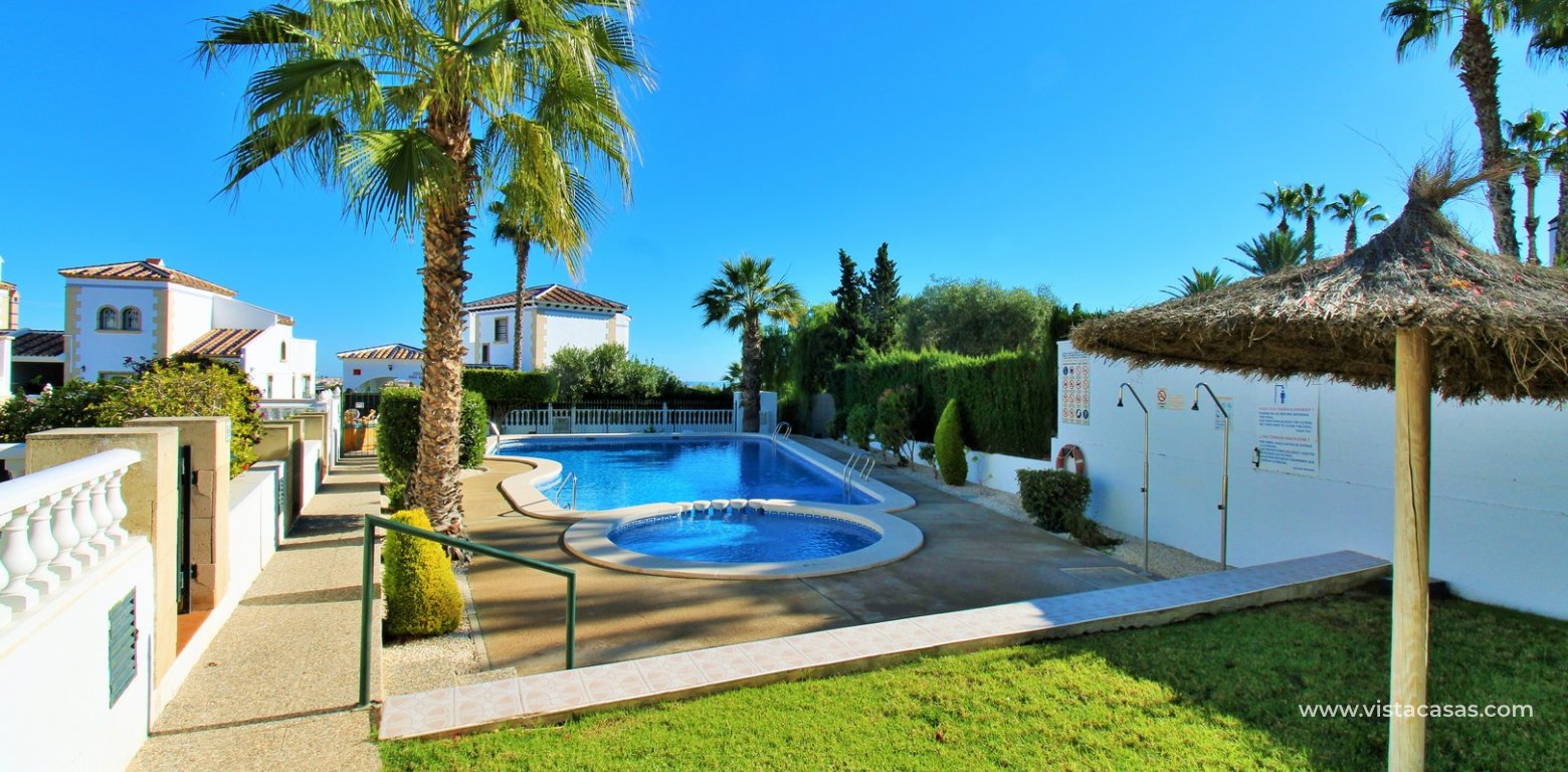 Sofia Townhouse with Sea & Pool Views For Sale in Las Violetas communal pool