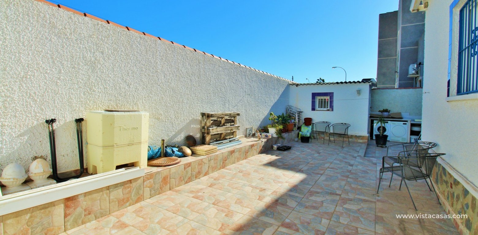 Energy-Efficient Villa with Private Pool For Sale in La Siesta rear terrace