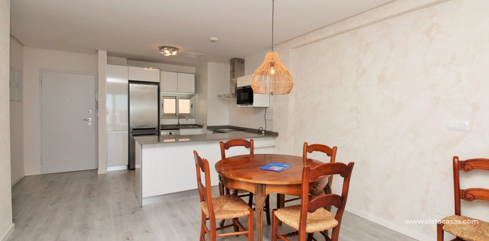 Penthouse with Sea & Mar Menor Views For Sale in Los Dolses dining area