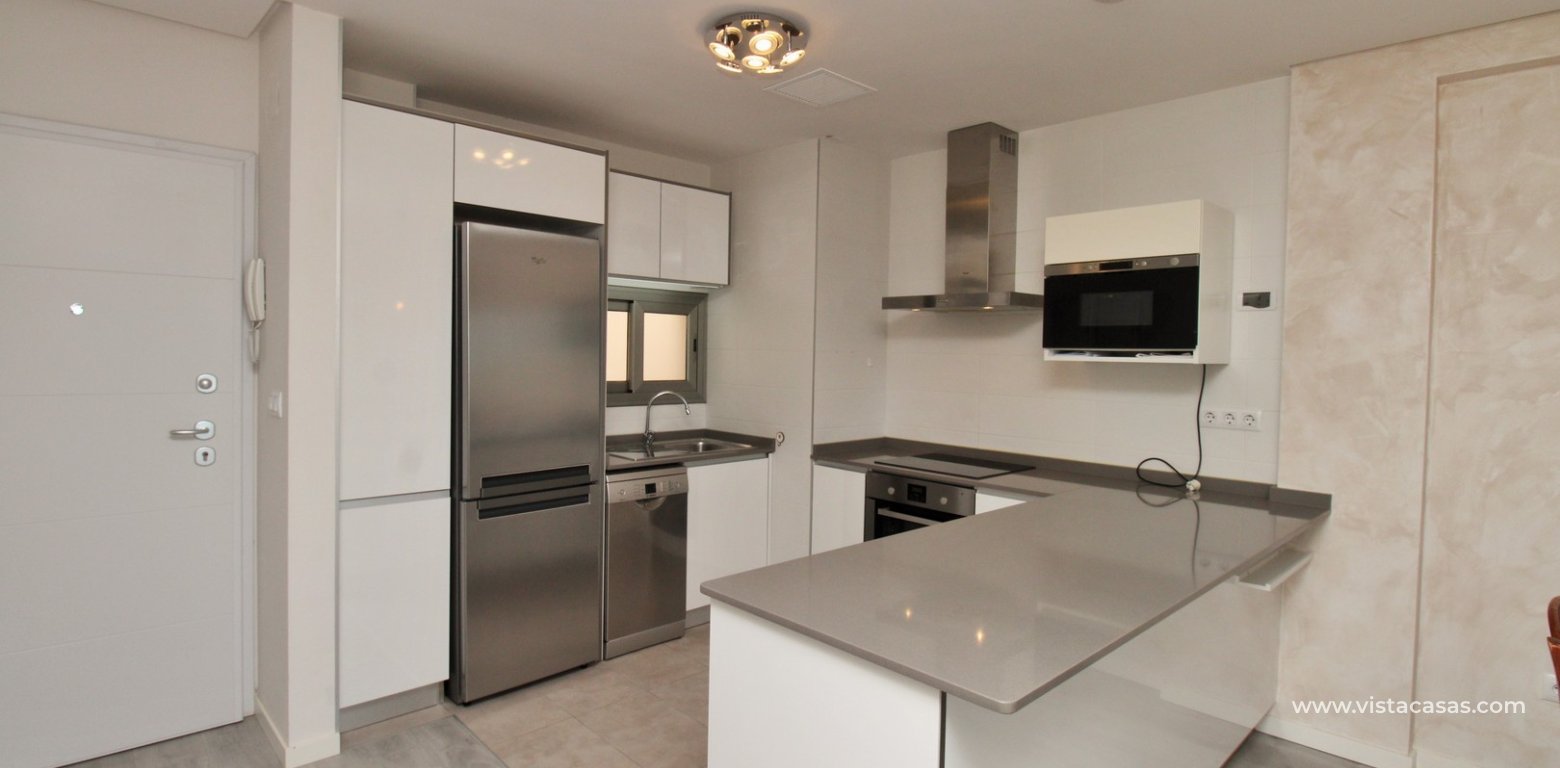 Penthouse with Sea & Mar Menor Views For Sale in Los Dolses kitchen