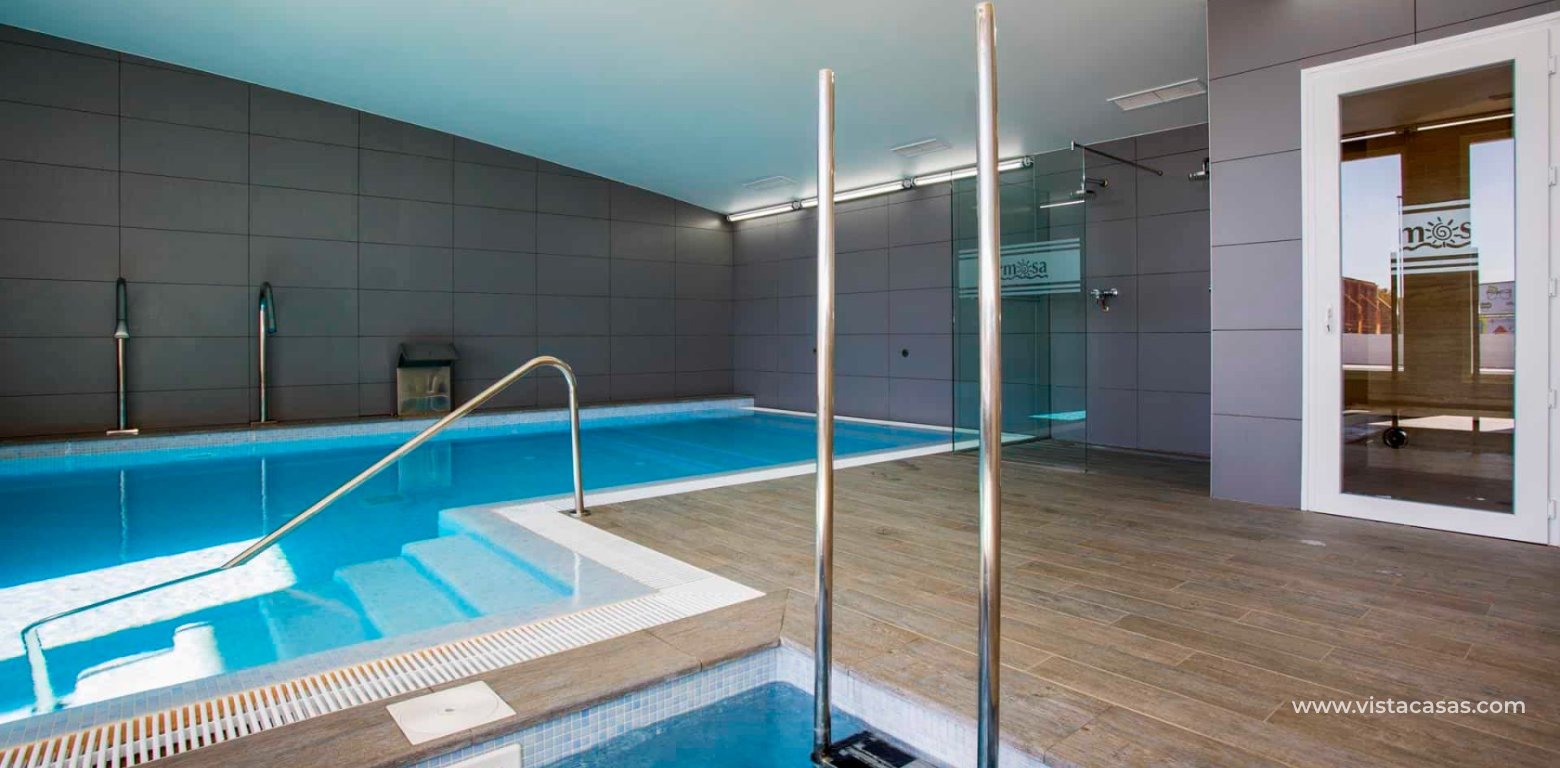 Penthouse with Sea & Mar Menor Views For Sale in Los Dolses heated pool