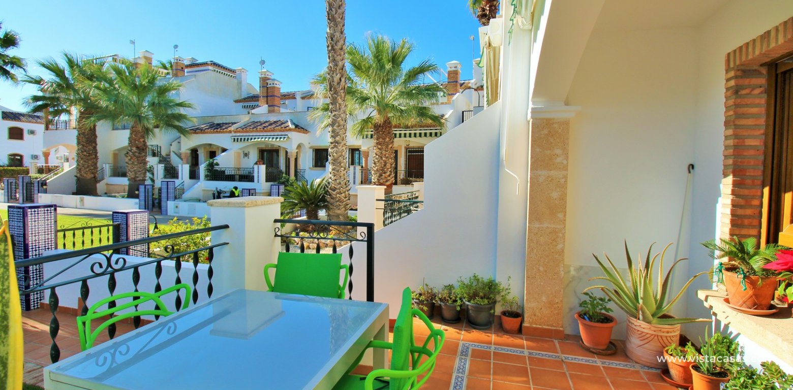 Lola Bungalow with Solarium Annex For Sale in Pau 8 Villamartin terrace front