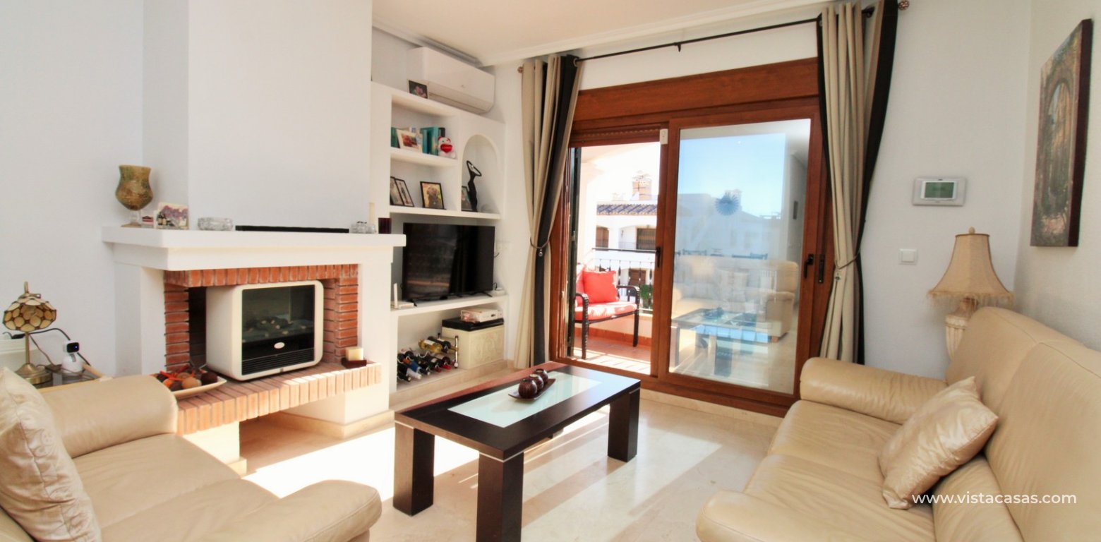 Pau 8 Villamartin 2 Bed Top-Floor Home with Pool Views lounge 3