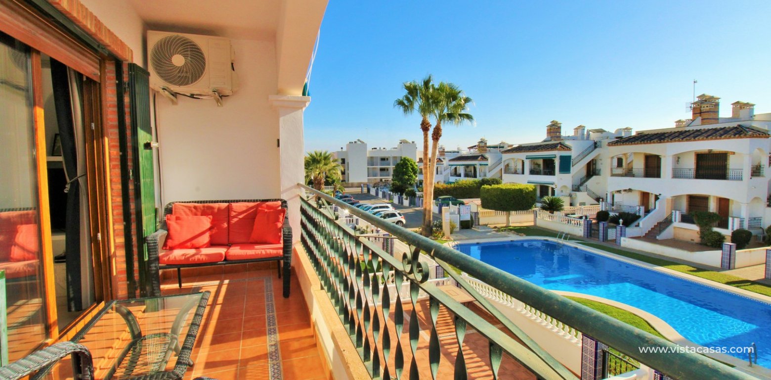 Pau 8 Villamartin 2 Bed Top-Floor Home with Pool Views balcony pool views