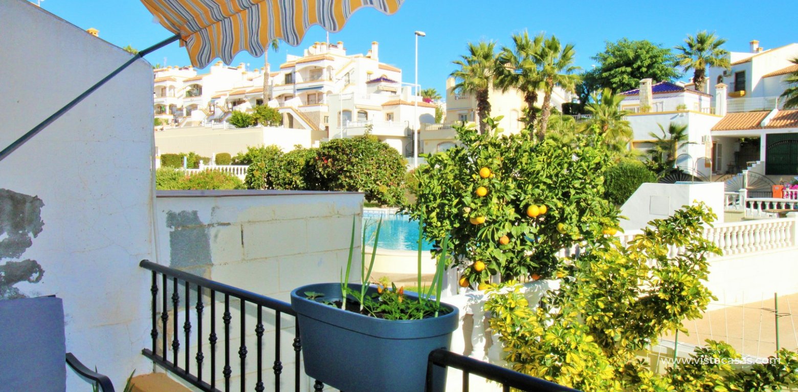 Sofía-Style Townhouse for Sale in Los Dolses R19 pool view