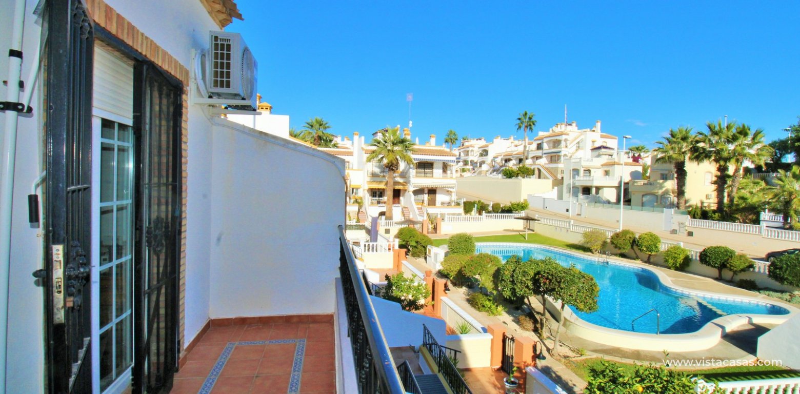 Sofía-Style Townhouse for Sale in Los Dolses R19 balcony