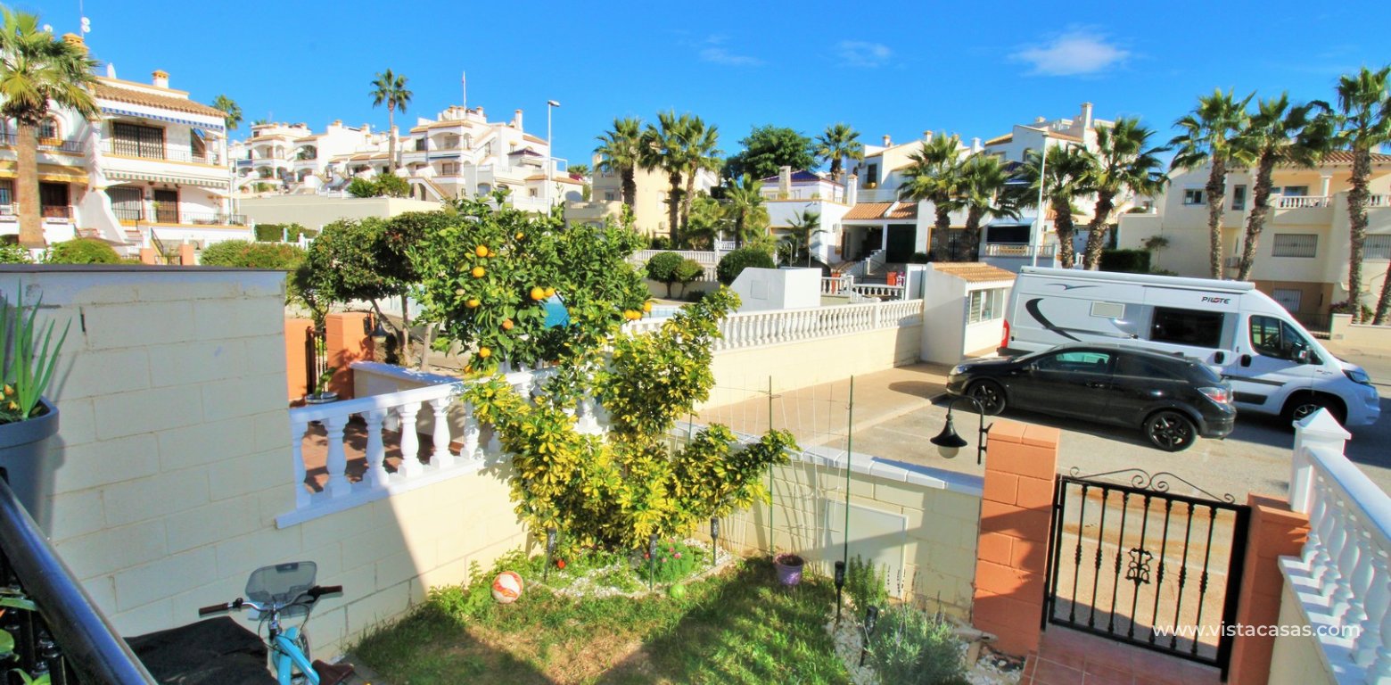 Sofía-Style Townhouse for Sale in Los Dolses R19 front garden