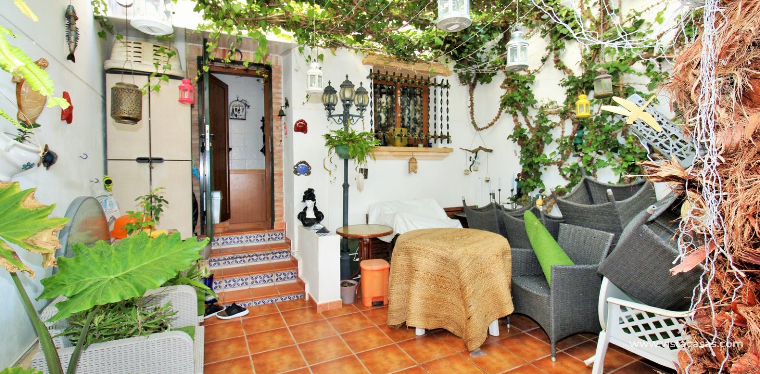 Sofia Style Townhouse for Sale in Pau 8 Villamartin rear garden