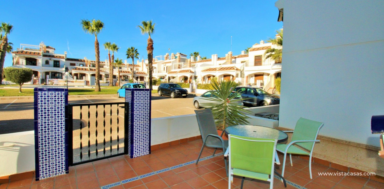 Sofía-Style Townhouse For Sale in R9 Pau 8 Villamartin rear terrace