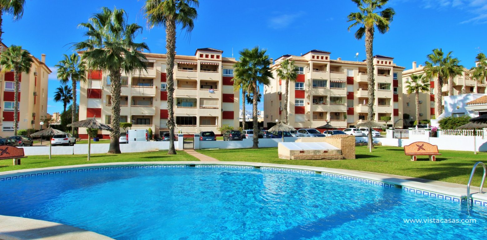 Ground Floor Apartment for Sale in Jumilla II Playa Flamenca communal pool