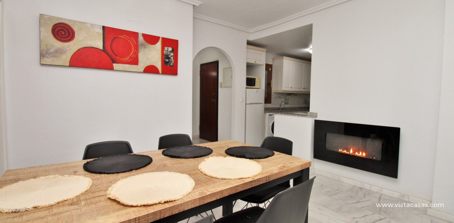2 Bed Apartment with Lift & Pool For Sale in Pau 8 Villamartin dining area