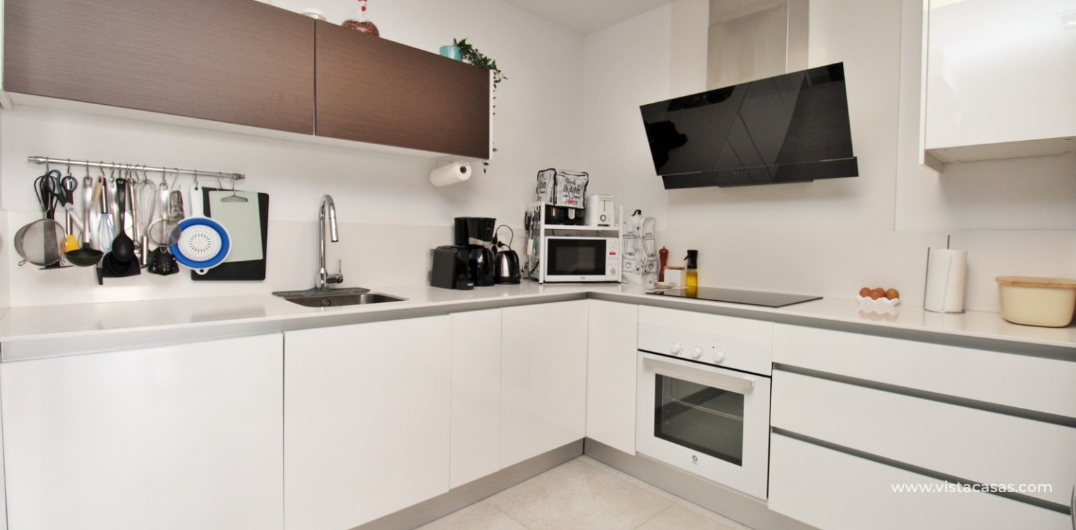 Modern 2 Bed Townhouse with Private Pool in Villamartin kitchen