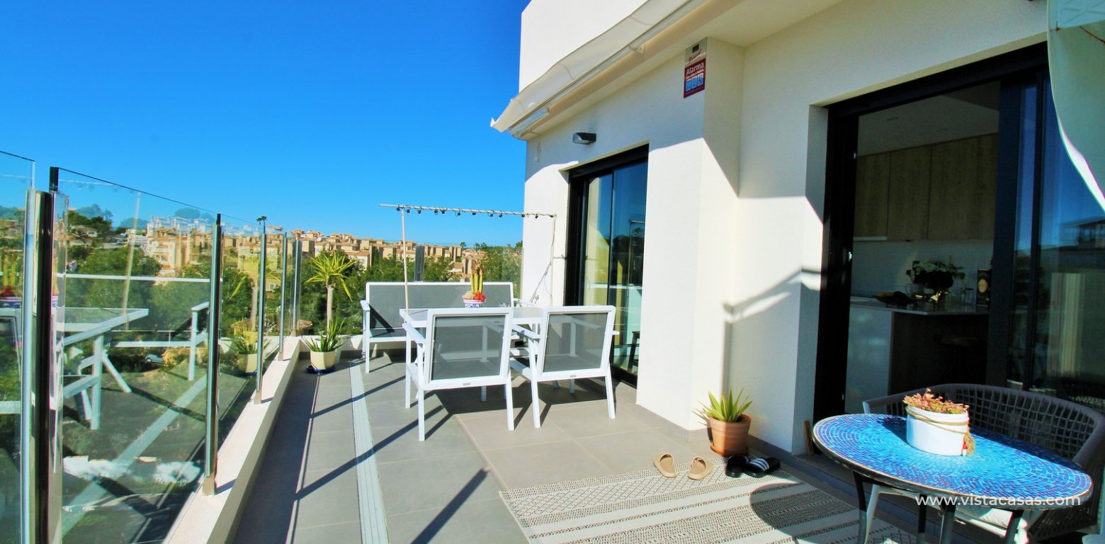 Penthouse with Solarium & Sea Views in Villamartin Villacosta Club balcony 2
