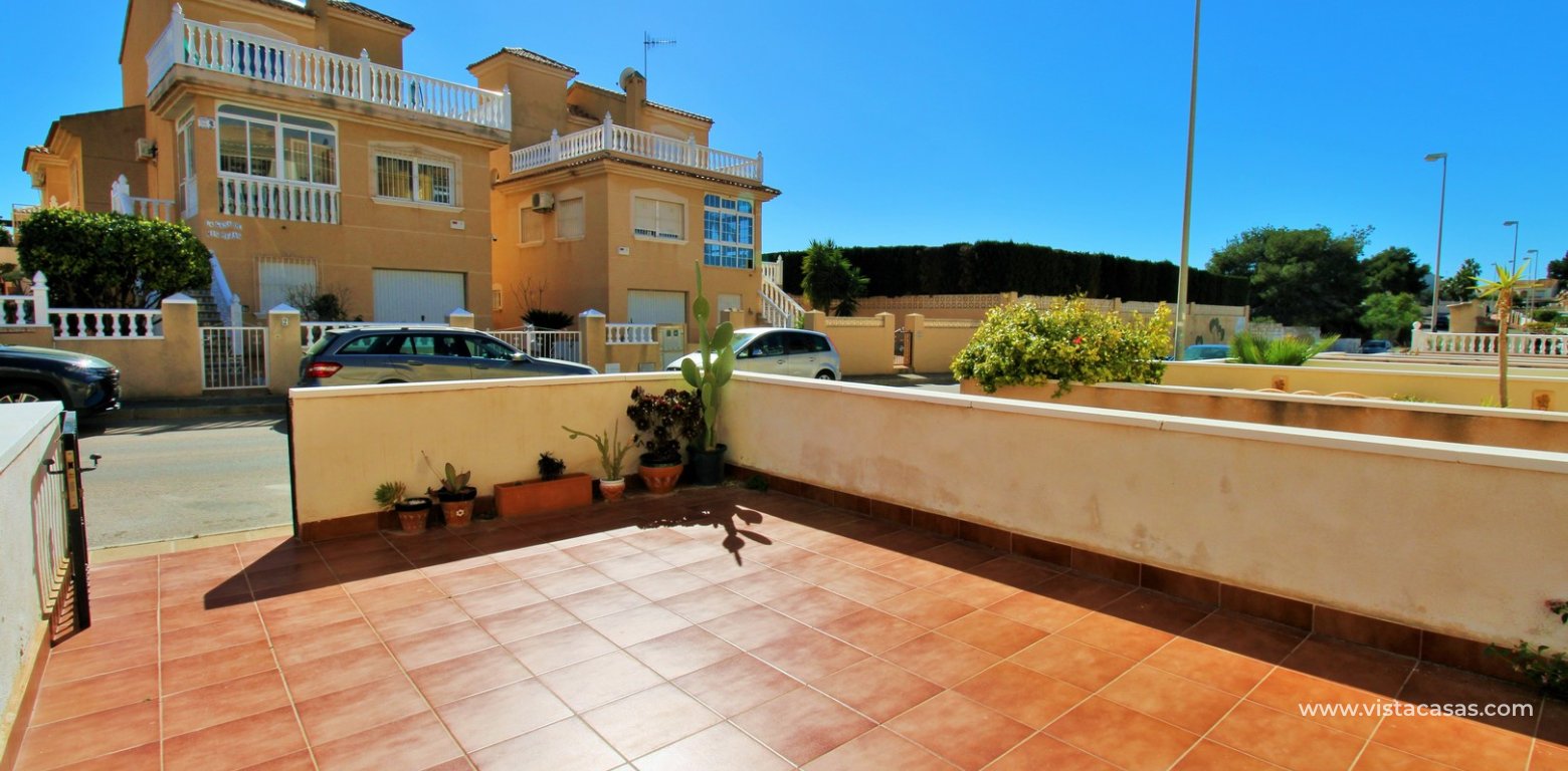 South Facing 2 Bed Ground Floor Apartment Villamartin Pinada Golf front terrace 3