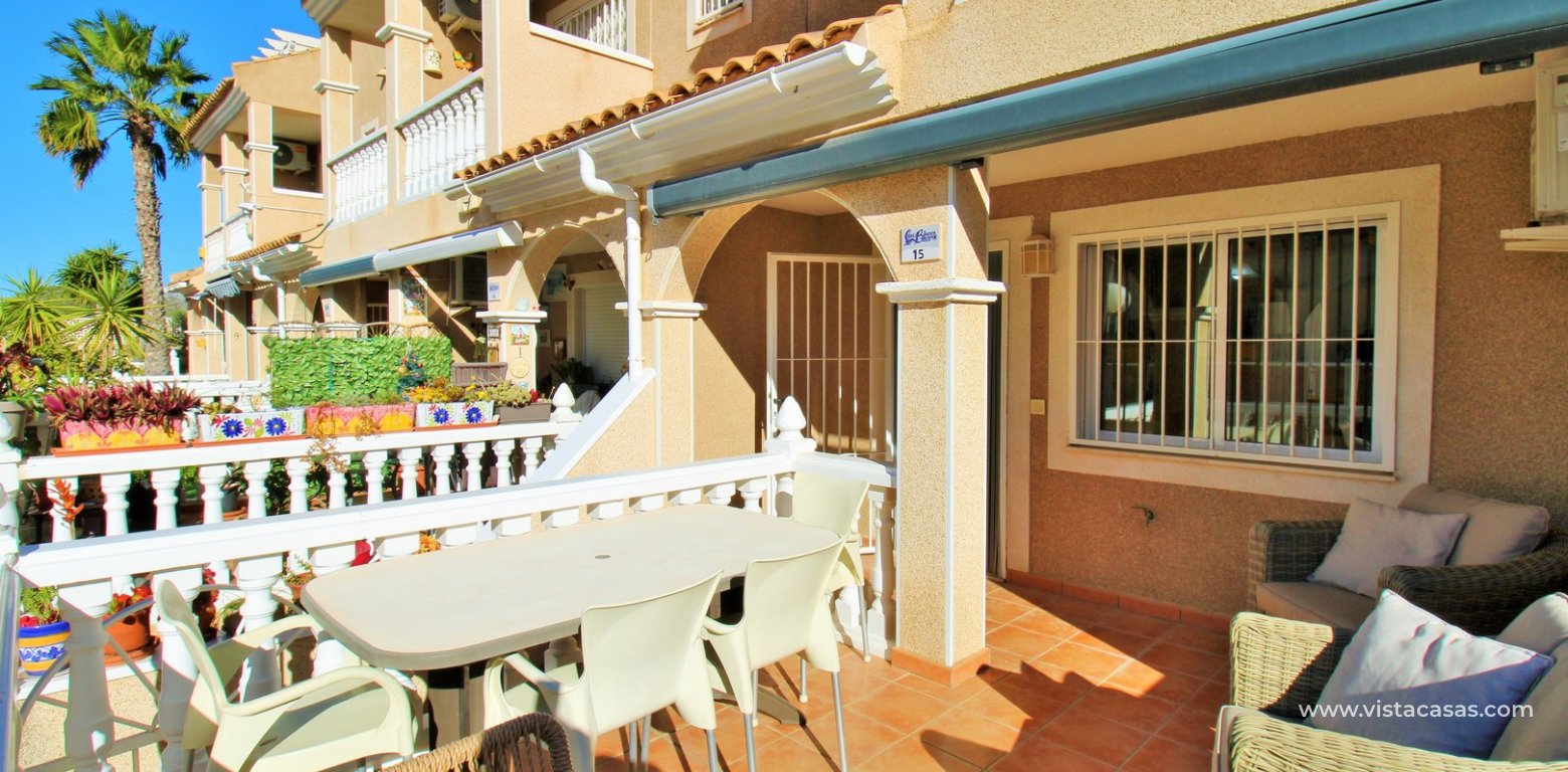 South Facing 3 Bed Townhouse For Sale in Paola II Playa Flamenca front