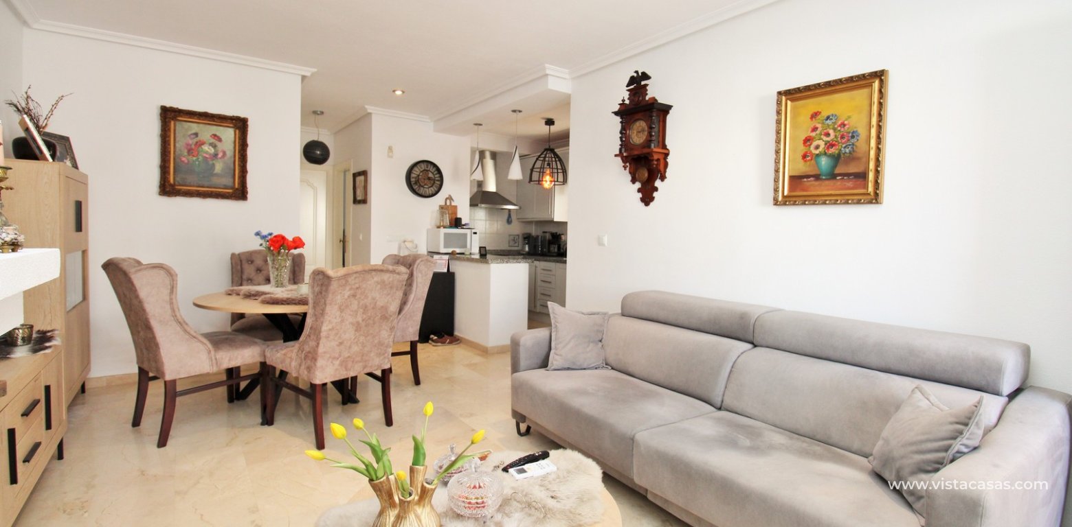 Poolfront 2 Bed Apartment For Sale in Villamartin Pau 8 lounge 2