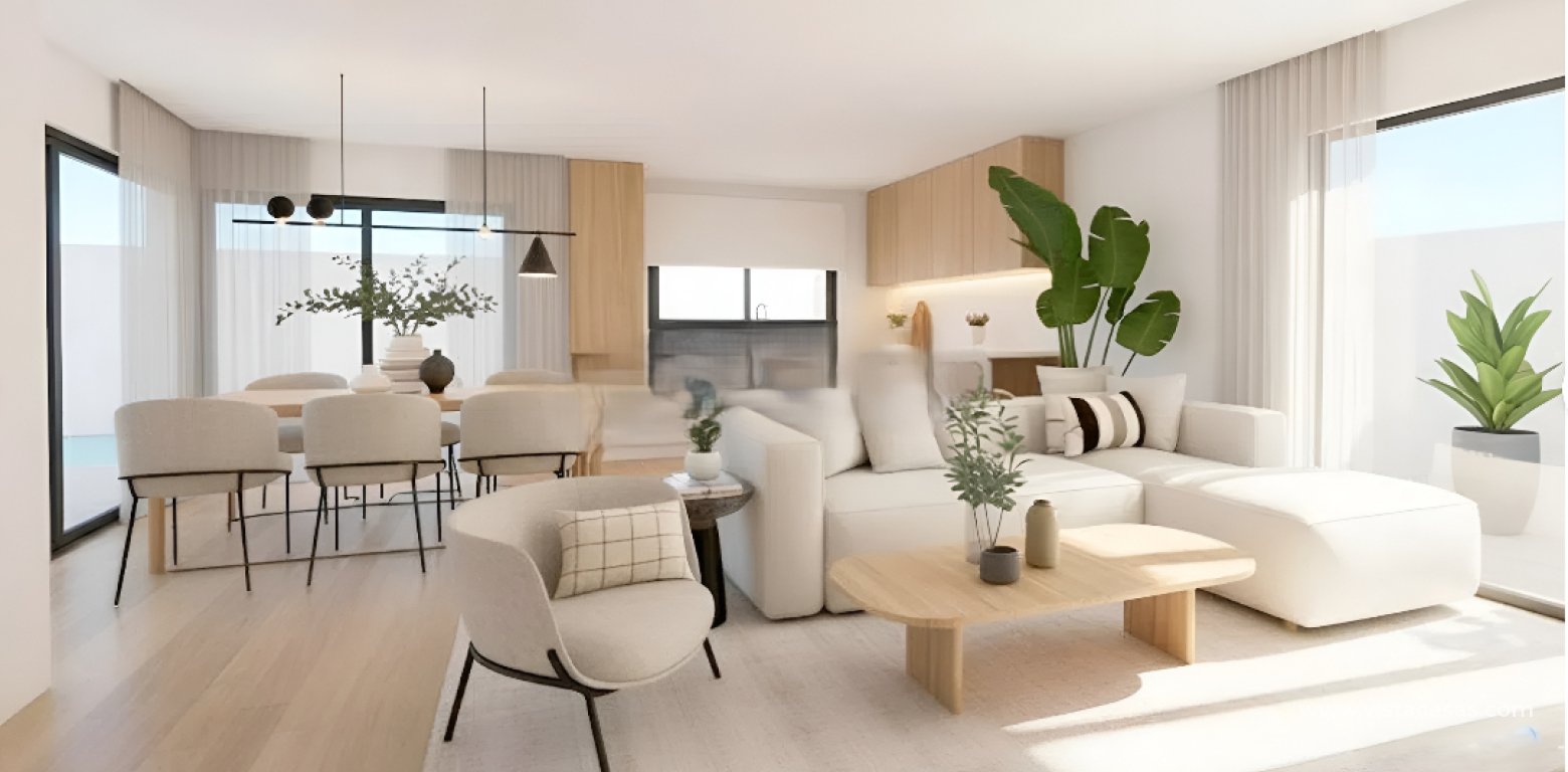 Nouvelle Construction - Maison Mitoyenne - Aguilas - Águilas