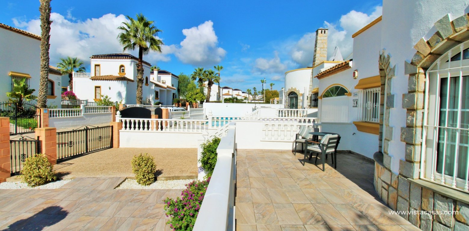 3 Bedroom Ibiza-Style Villa for Sale in Los Dolses terrace 2