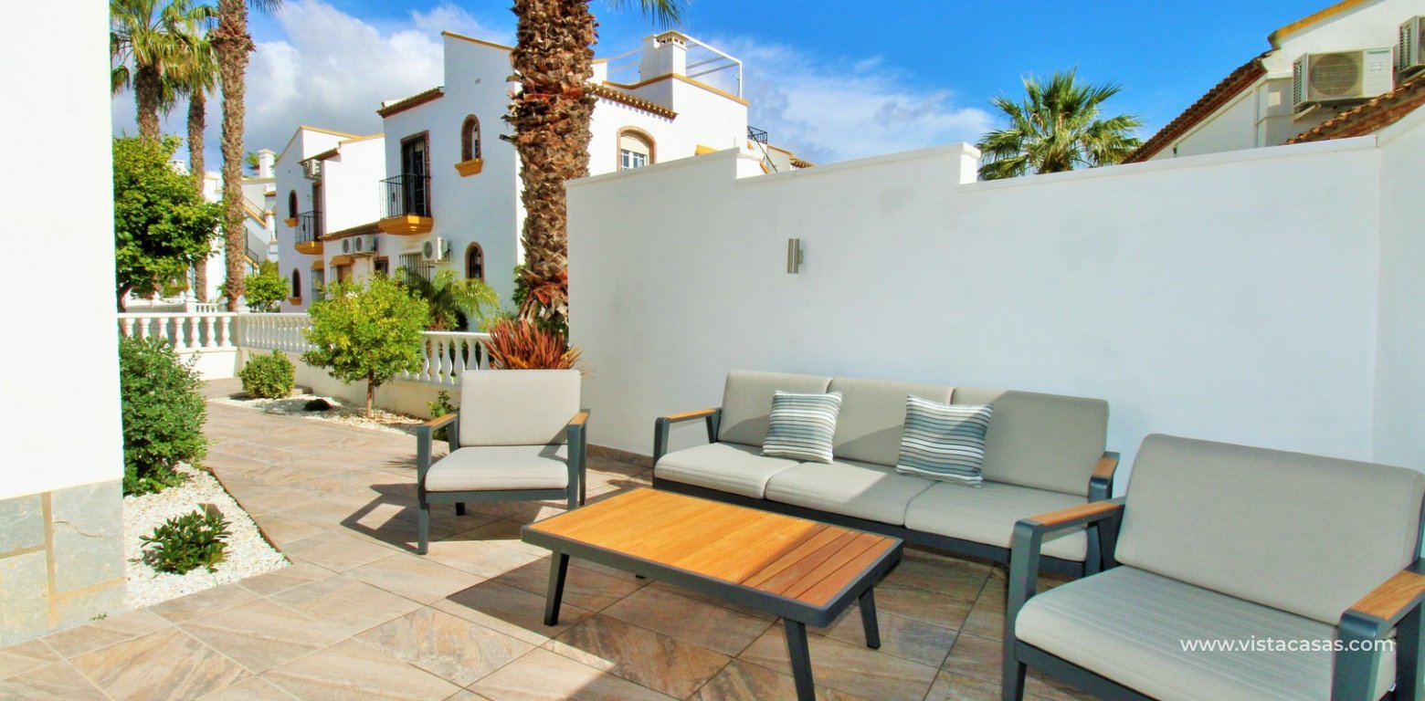 3 Bedroom Ibiza-Style Villa for Sale in Los Dolses terrace 3