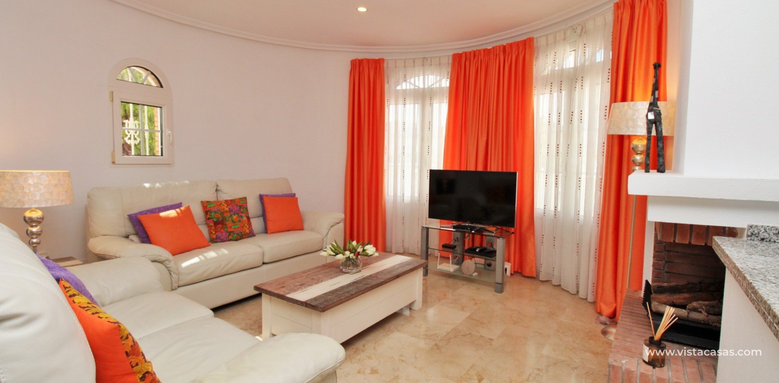 3 Bedroom Ibiza-Style Villa for Sale in Los Dolses lounge 3
