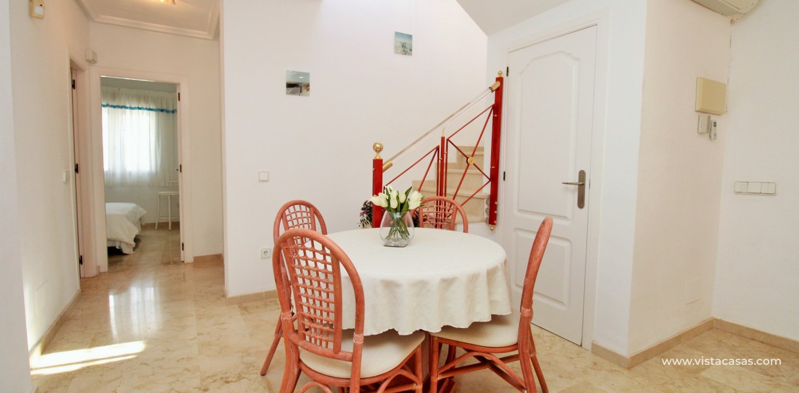 3 Bedroom Ibiza-Style Villa for Sale in Los Dolses dining area