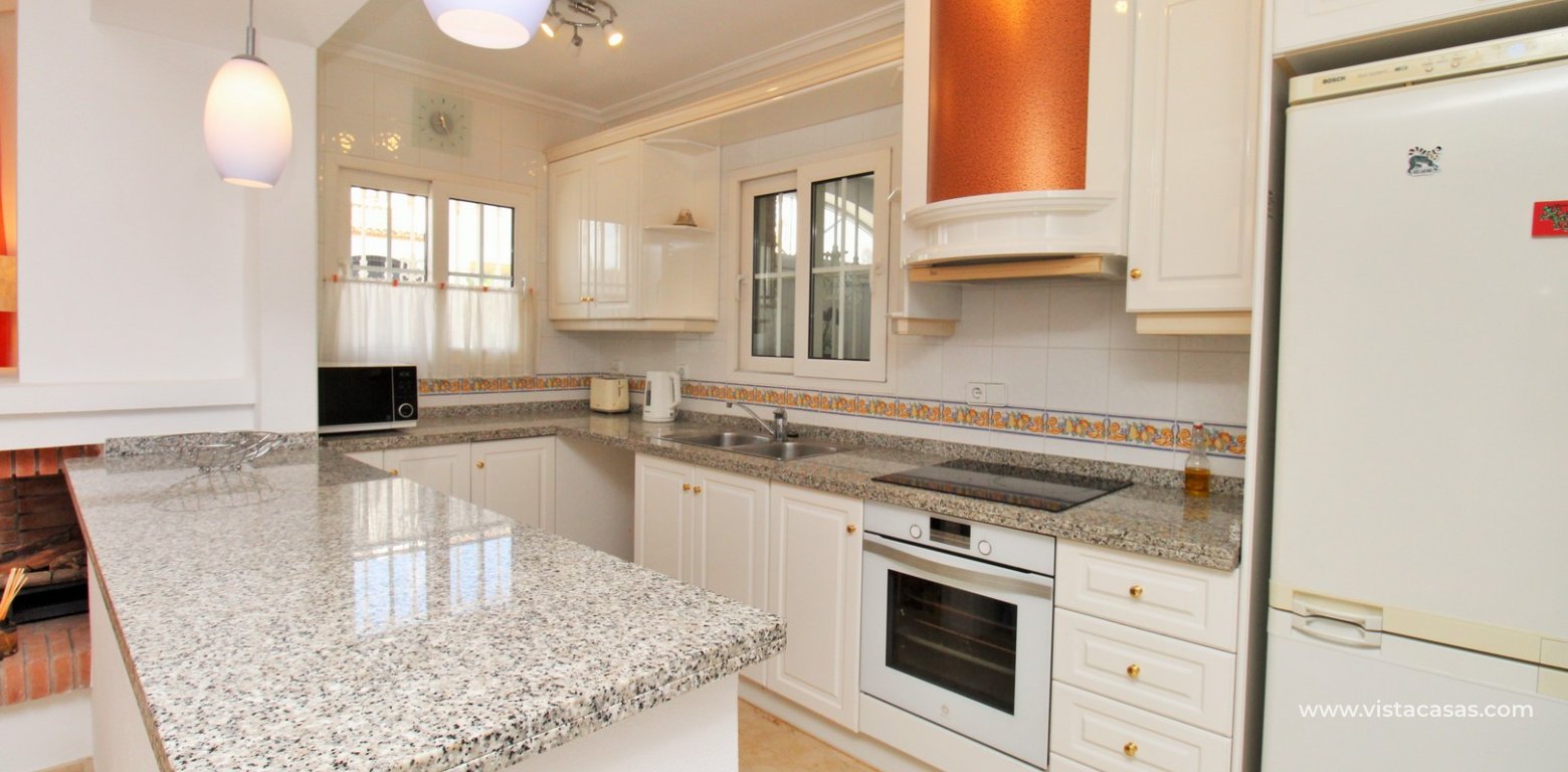 3 Bedroom Ibiza-Style Villa for Sale in Los Dolses kitchen