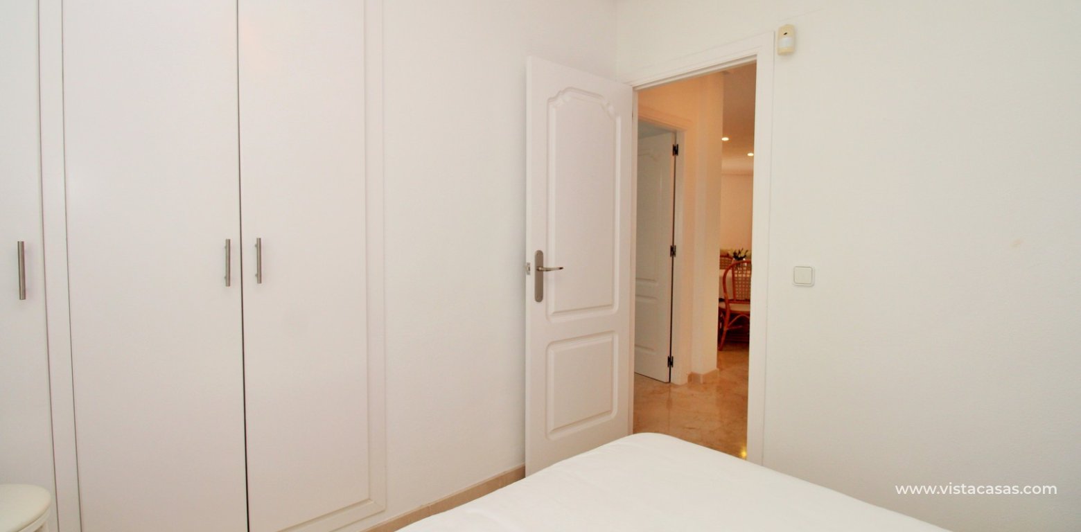 3 Bedroom Ibiza-Style Villa for Sale in Los Dolses double bedroom fitted wardrobes