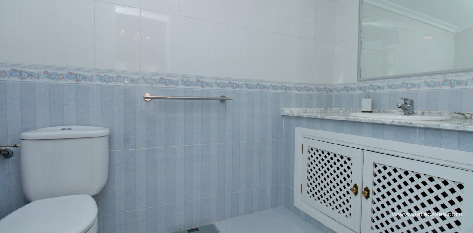 3 Bedroom Ibiza-Style Villa for Sale in Los Dolses en-suite bathroom