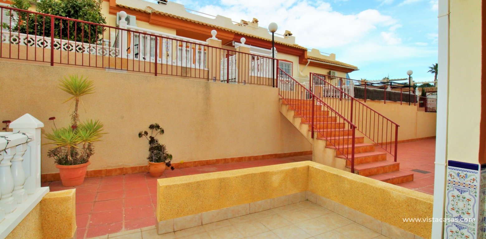 Renovated Townhouse for Sale in Florida Golf Villamartin back terrace