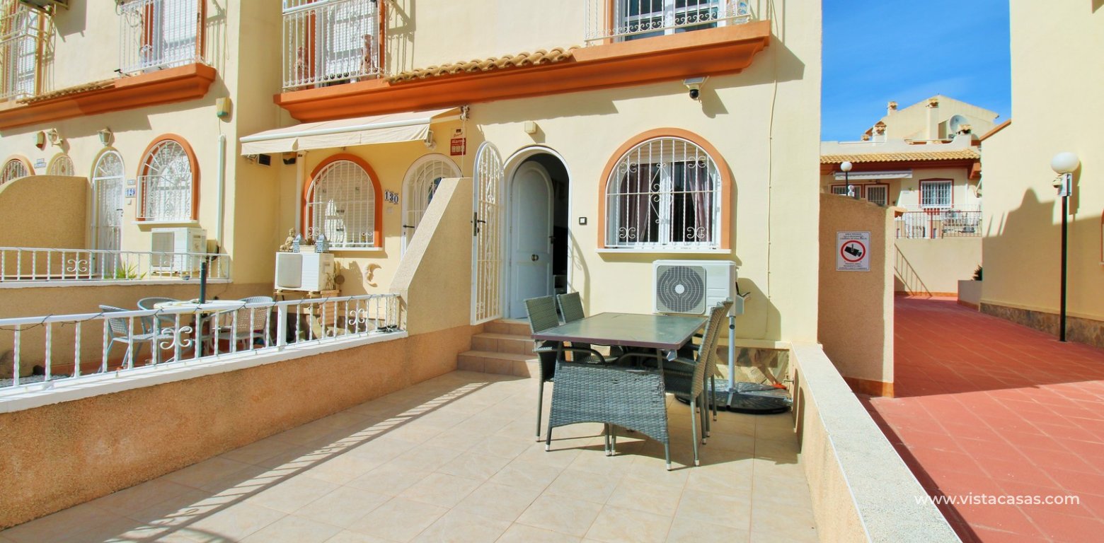 Renovated Townhouse for Sale in Florida Golf Villamartin terrace front
