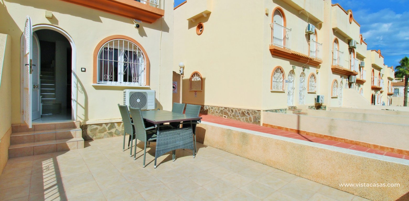 Renovated Townhouse for Sale in Florida Golf Villamartin front terrace south facing