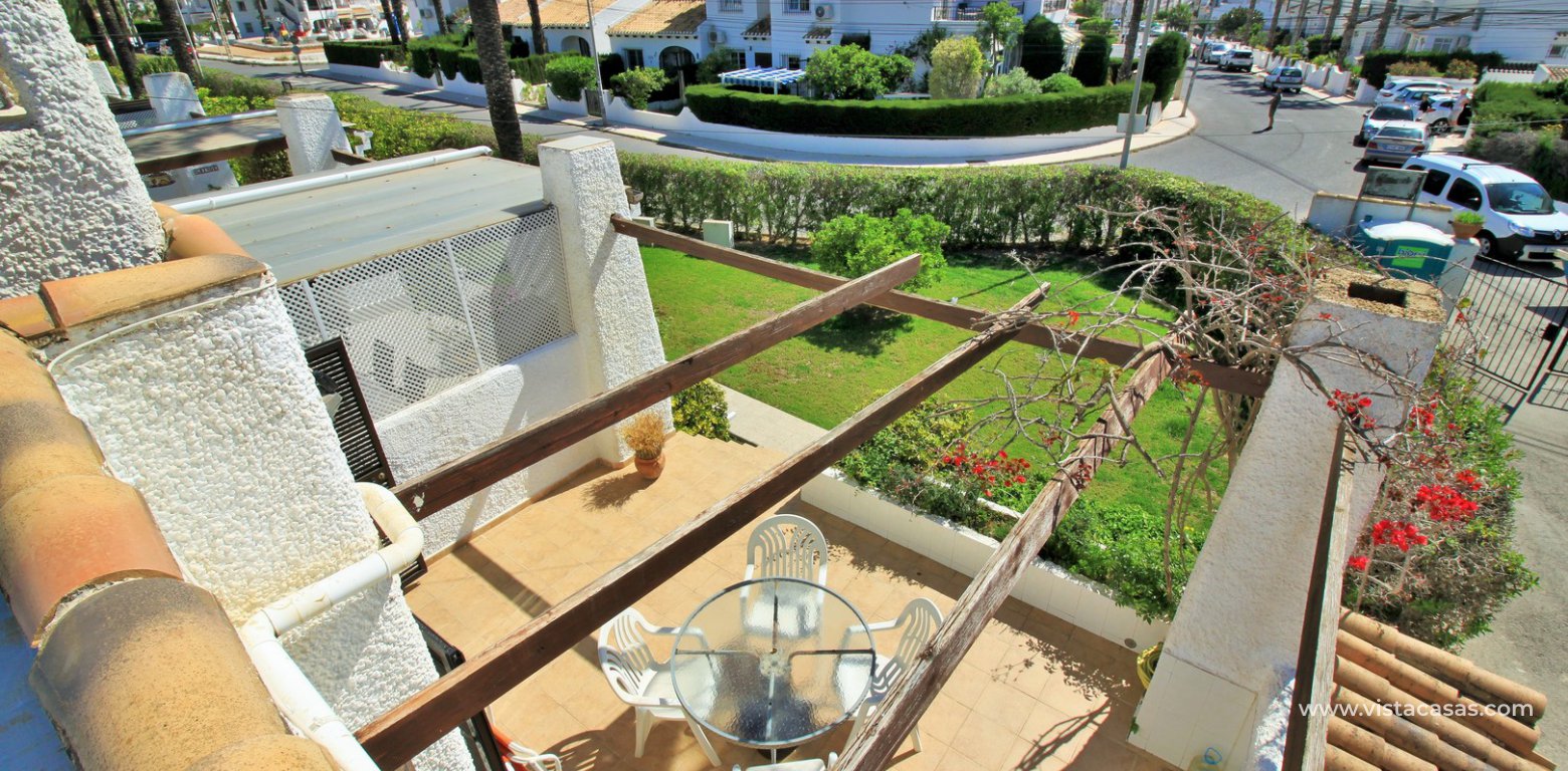 Bungalow for sale in Panorama Country Club Villamartin front terrace