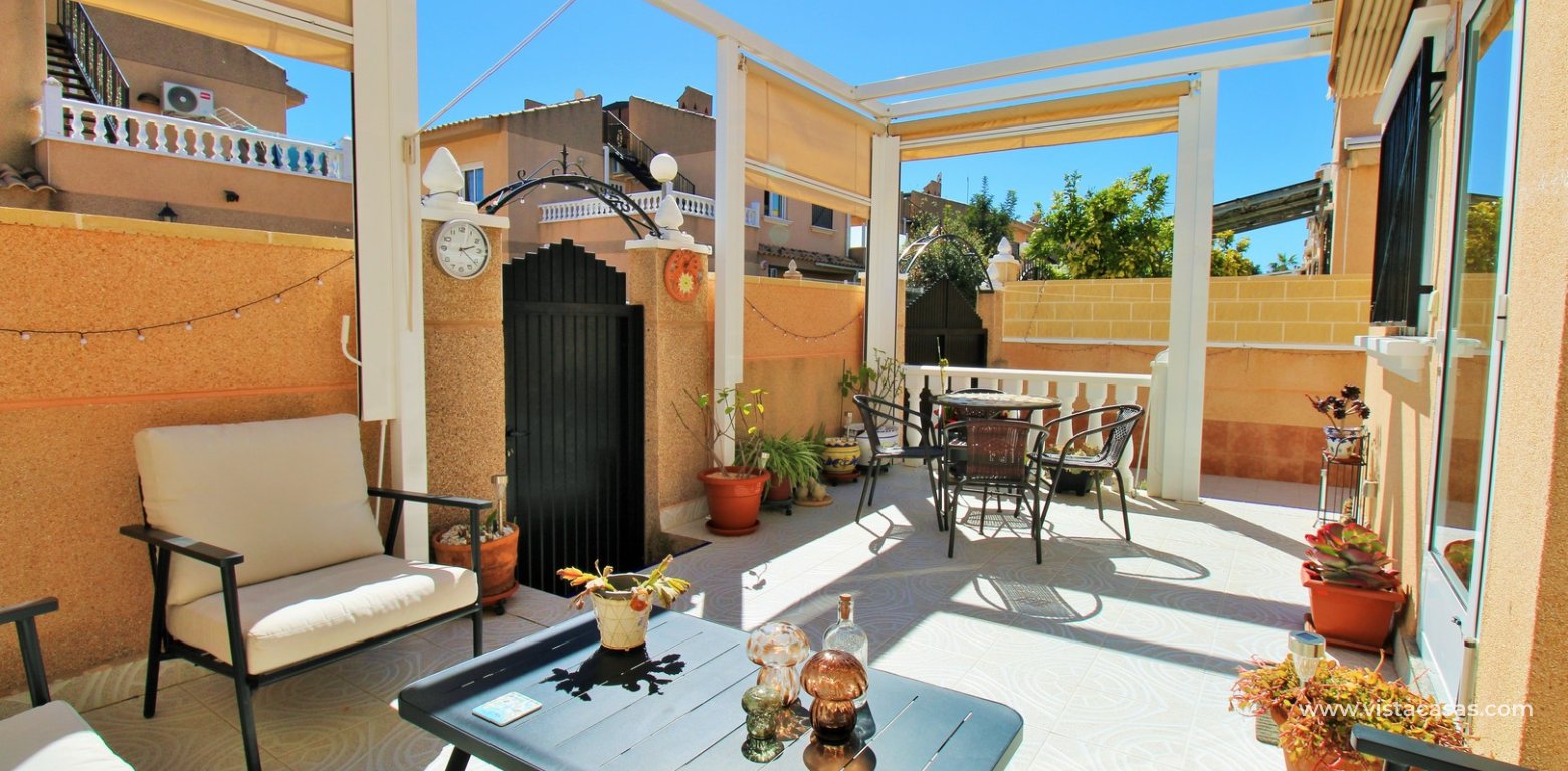 Renovated 3 Bed Quad House Villamartin Torregolf IV terrace 3