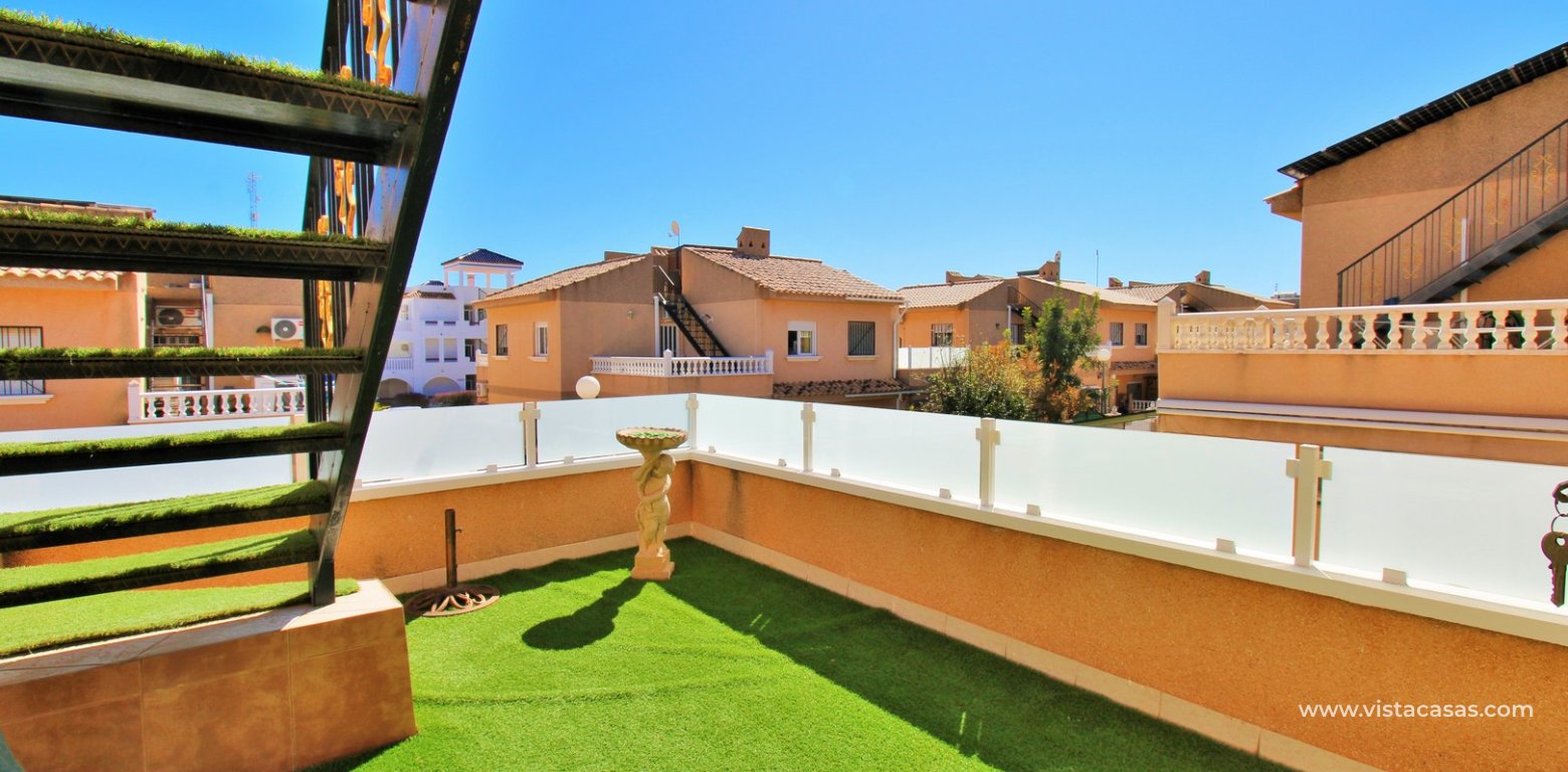 Renovated 3 Bed Quad House Villamartin Torregolf IV balcony