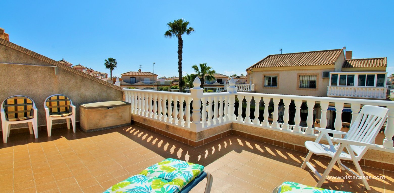 3 Bed Townhouse for Sale Playa Flamenca Flamingo Hills 2 roof solarium